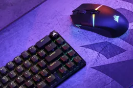 El Corsair K65 Pro mini incluye interruptores mecánico ópticos en un tamaño del 65%