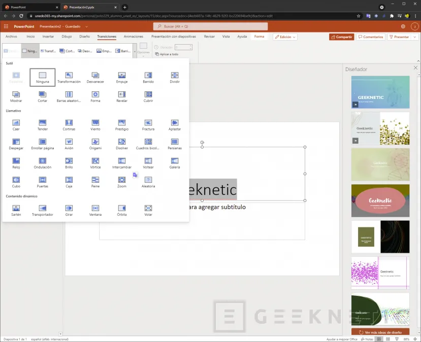Geeknetic Office 365: Todo lo que necesitas saber sobre la suite ofimática de Microsoft 23