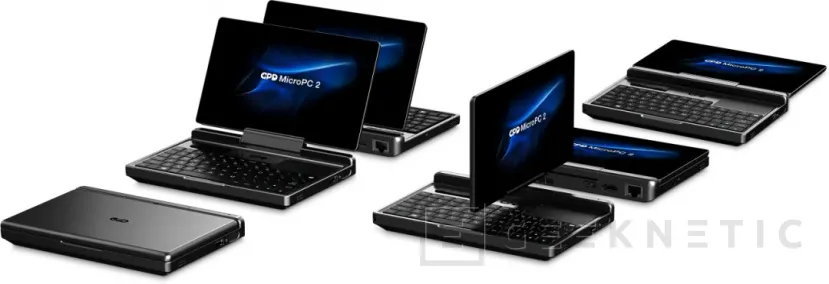 Geeknetic GPD actualiza su micro portátil MicroPC 2 con pantalla de 7 pulgadas, Intel N250 y solo 490 gramos 1