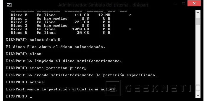 Geeknetic Cómo crear un Pendrive USB de instalación de Windows sin aplicaciones de terceros  5