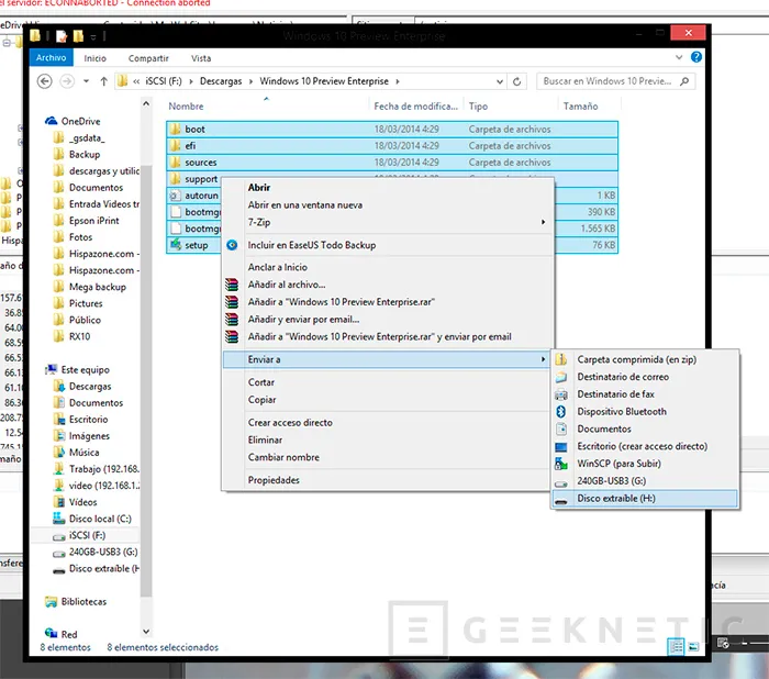 Geeknetic Cómo crear un Pendrive USB de instalación de Windows sin aplicaciones de terceros  8